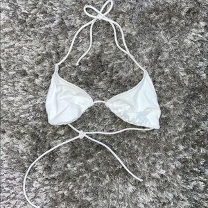 White Bikini Top
